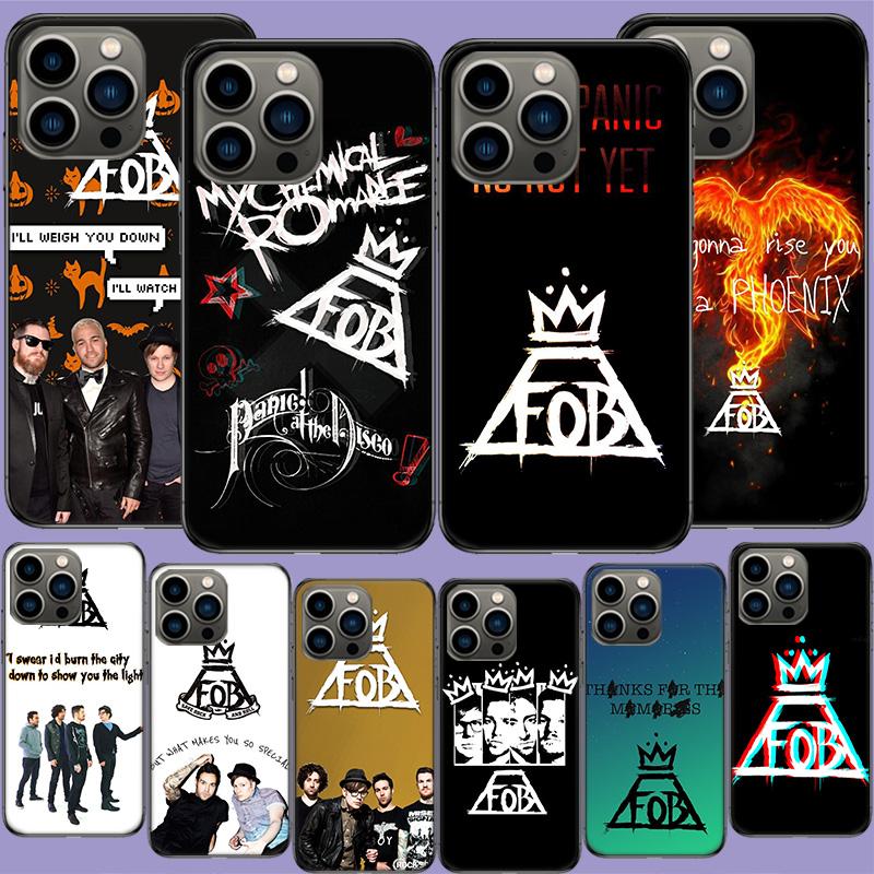 Rock Band FOB Cool Phone Case For Iphone 17 Air 15 Pro 14 Plus 16 Pro Max 17E 16E 12 13 Mini 11 Cover Cute Fundas
