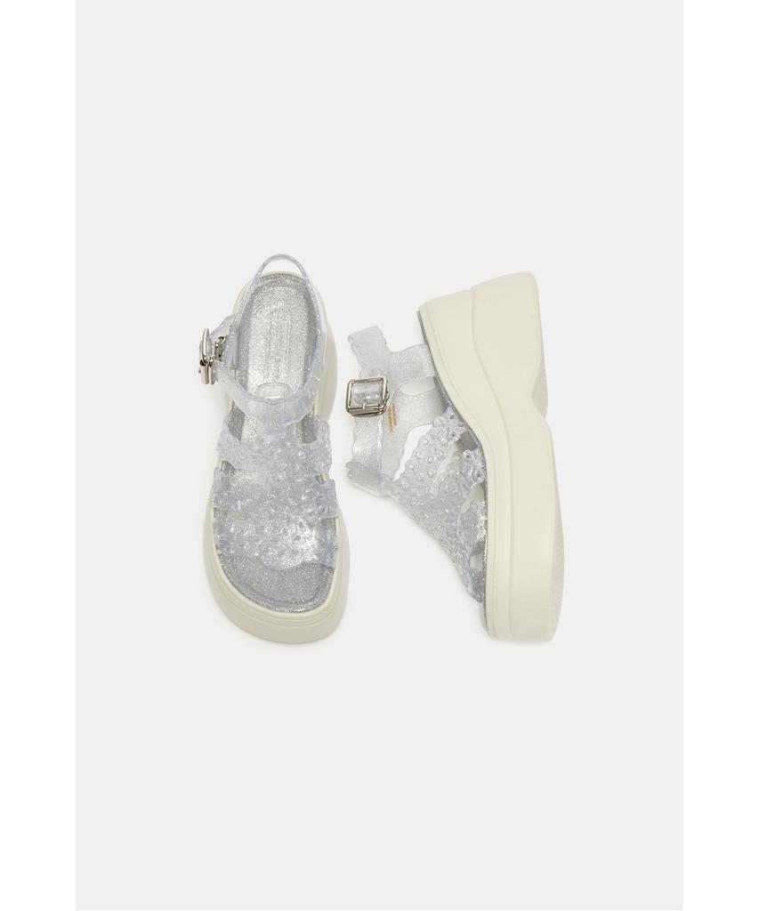 Suecomma Bonnie Flopy Jelly Sandal(Silver)_Dg2Am26014Svx