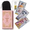 Kancharo Tarot Cards 78 Pieces Tarot Fortune Telling De Japanese Tarot Card Basic Instruction Manual Pouch Included [Tarot Luz] & (Genuine Product)