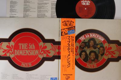 Виниловая пластинка 5TH DIMENSION 5th Dimension BLPQ2 BELL 1973 Япония Obi Soul Funk Б/у