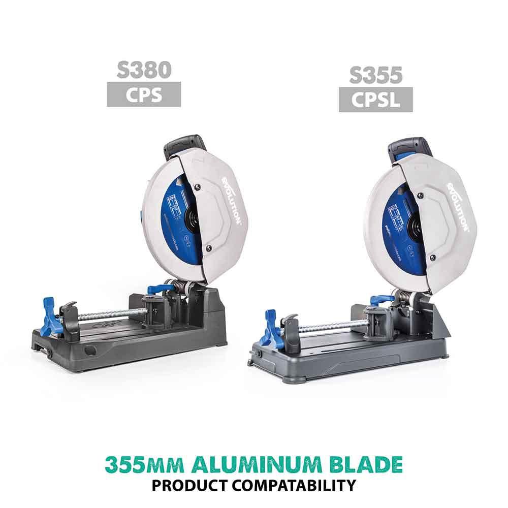 Piła Widiowa Tct Do Cięcia Aluminium Evolution 355Mm / 80Z