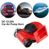 Car Air Pump Horn Set Waterproof Auto Trumpets For Boat Truck SUV Electric Speaker Auto Parts Super Loud With Wires and Relay 12V Ship Car Air Horn