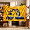 Parramatta Eels (5) Personalized Name Blanket Soft Cozy Gift for Sofa Bed Couch Home Decoration
