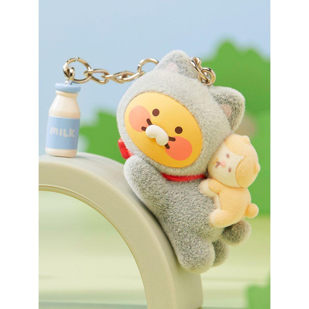 KAKAO FRIENDS Nyangnyang Figure Keyring Together_Chunshik