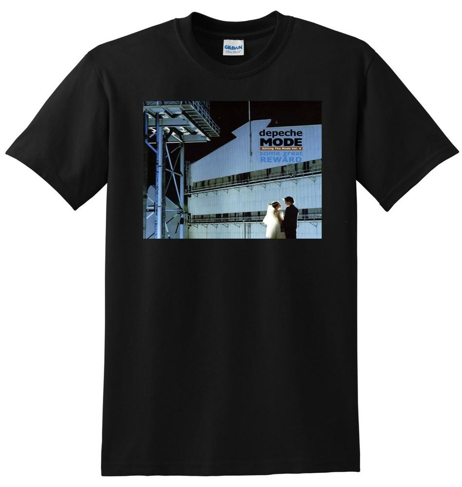 DEPECHE MODE T SHIRT Some Great Reward Vinyl Cd Cover S-5XL Unisex T-Shirt