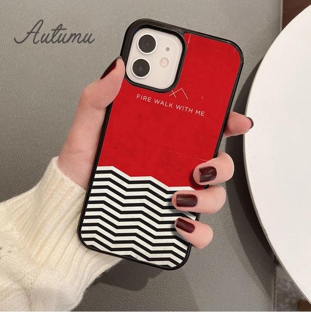 Чехол для телефона с ТВ-шоу «Твин Пикс» для iPhone 11, 12, 13, 14 Pro Max mini X XR XS SE 2020, 6S, 7, 8 Plus, Samsung Galaxy S21, S22, чехол