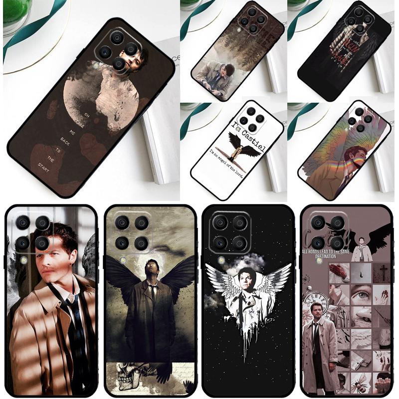 Supernatural Aesthetic Castiel Cover For Samsung Galaxy M20 M30s M33 M13 M23 M53 M15 M55 M31 M51 M14 M34 M54 M32 M52 Case