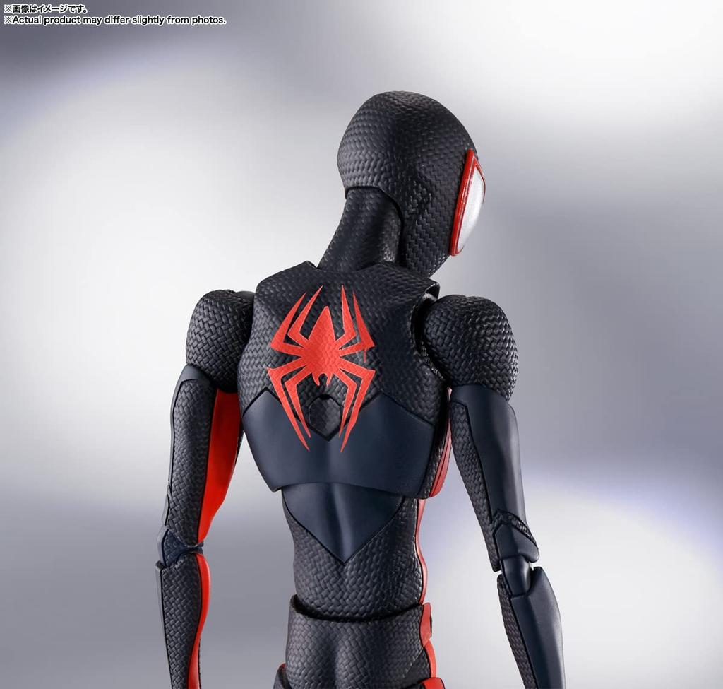 TAMASHII NATIONS Across the Approximately 155mm ABS PVC Painted Movable Figure BAS63989 S.H.Figuarts Spider-Man Spider-Verse Spider-Man (Miles