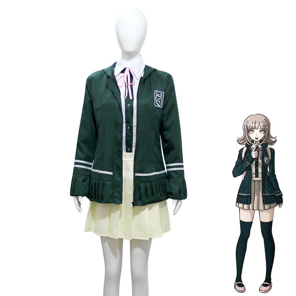 Косплей костюм Нанами Чиаки из Danganronpa Seven Seas Chunqiu Аниме Косплей наряд для игры и конвента