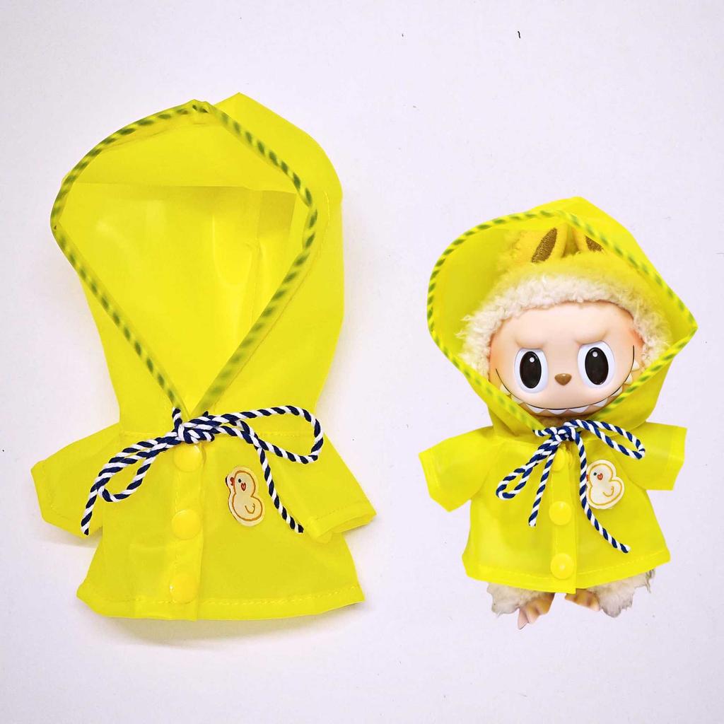Одежда для куклы Лабубу Реалистичный Трендовый Дождевик Модная Детская Мини-Одежда для Куклы