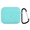 Подходит для AirPods 3 силиконовый однотонный чехол с пряжкой для наушников противоударный нескользящий защитный чехол портативный мягкий чехол