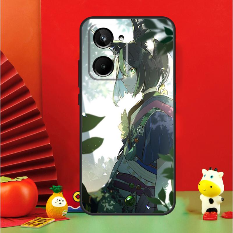 Чехол Genshin Impact Тигнари для Realme 15 Pro GT7 GT6 10 11 12 13 14 Pro Plus C67 C63 C61 C55 C51 C53 C35 C75 C65