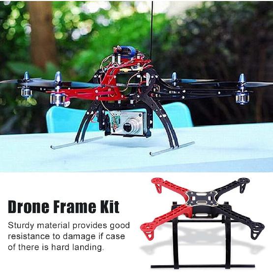Quadcopter Frame, RC Aircraft Drone Frame Kit RC Accessory Integrated PCB Board Compatible with F330