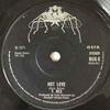 Футболка с 7-дюймовой пластинкой. REX - Hot Love BUG6 Fly Records 1971 UK Рок Б/У