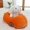 New Creative Flying Carrot Rabbit Plush Toy Rabbit Children's Car Doll Home Decoration Birthday Gift