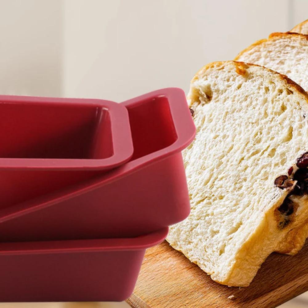 Easy Demoulding Silicone Loaf Pan Nonstick Cake Mold Homemade Toast Mould Bread