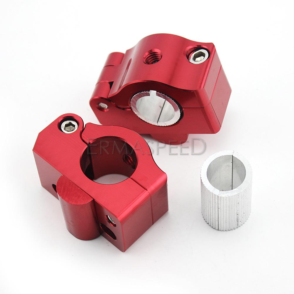 Алюминиевые стойки для руля мотоцикла с ЧПУ, универсальные 22 мм 28 мм, ручки для увеличения высоты, зажим для крепления на велосипеде для бездорожья MT09