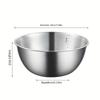 Wutuo Stainless Steel Measuring Mixing Bowls