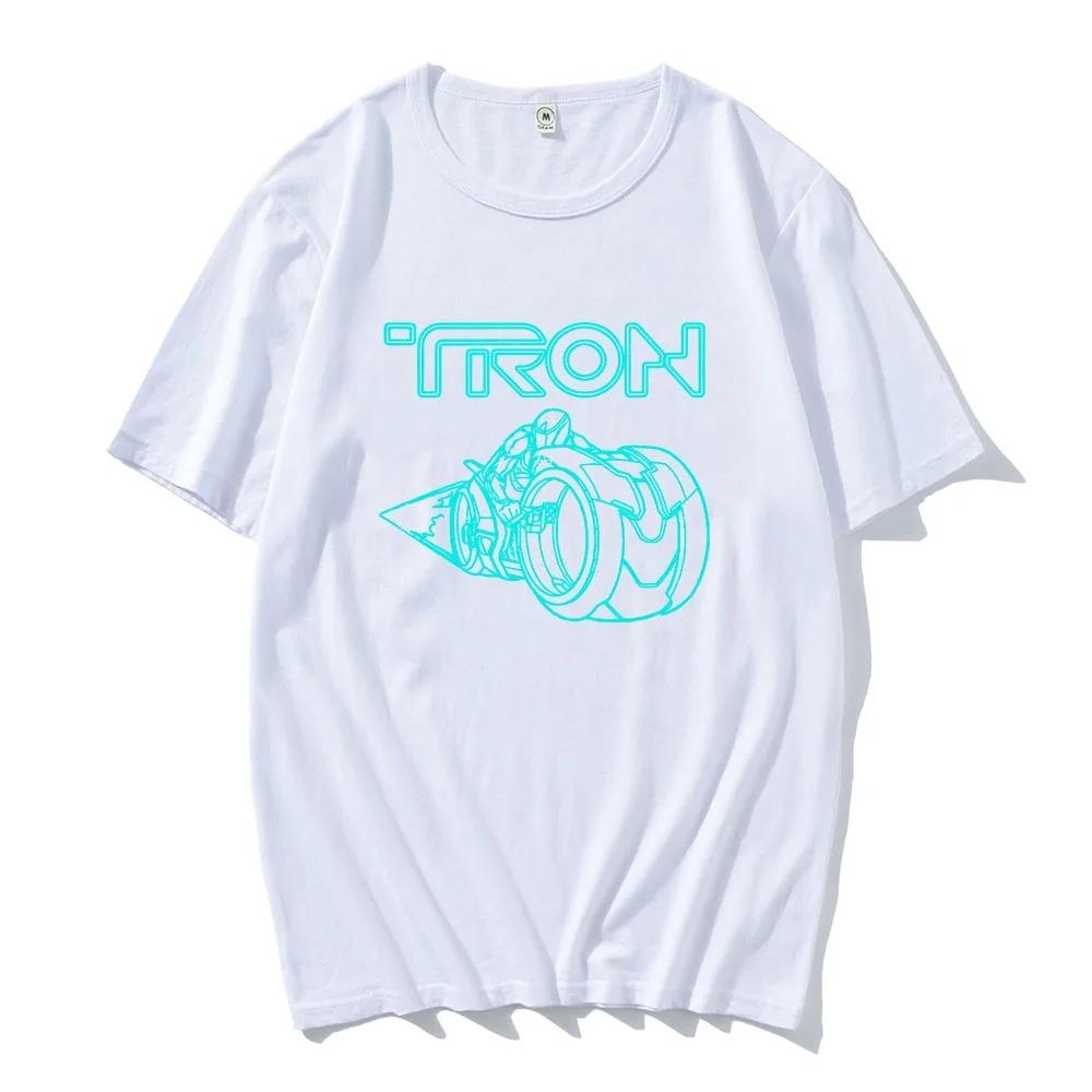2026 TRON Ares Tshirts Rock Band NINE INCH NAILS T-shirt Cotton Short Sleeve Loose Male Tees Unisex Streetwear Film Graphic Print Top