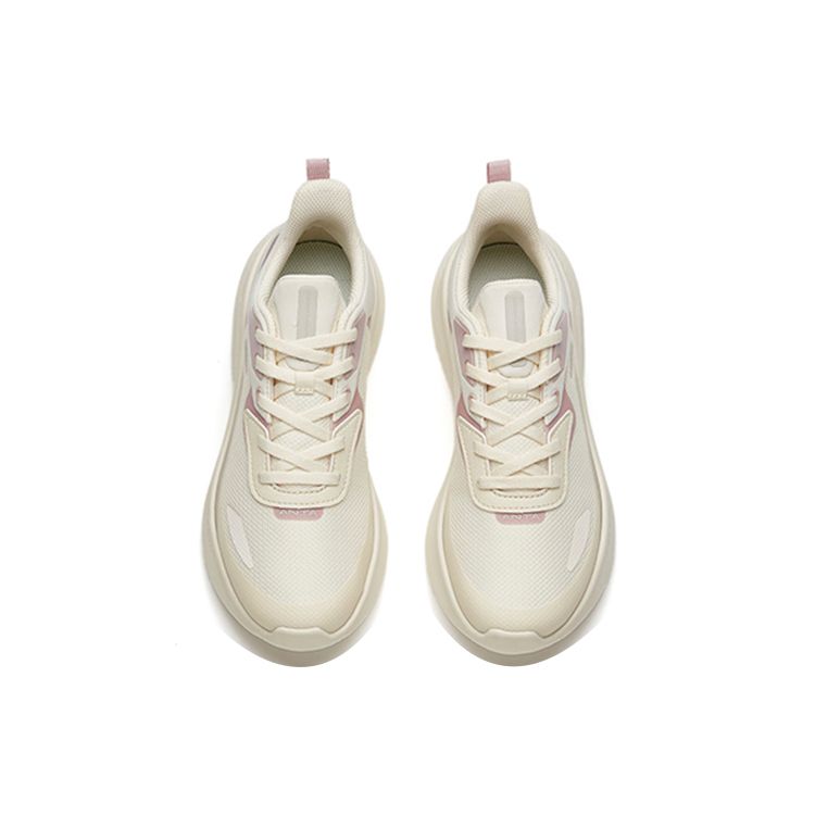 Anta Comfortable Non-Slip Wear-Resistant Breathable Lightweight Low-Top Running Shoes Women Sneaker Gray Purple 922145564-2