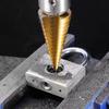 НОВЫЙ 1/4" шестигранный хвостовик привод быстрая смена быстрорежущая сталь конус ступенчатый многоразмерный золотой сверло