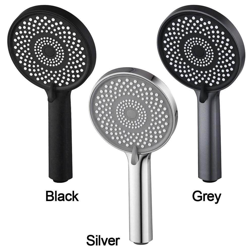 Душевая головка с большой панелью высокого давления, 3 режима, душевой распылитель, аксессуары для ванной комнаты