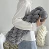 Knot Pillow Super Soft Elastic Shell Shaped Washable Home Sofa Couch Decorative Cushion Home Office Living Room Throw Pillow