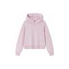 Простая спортивная толстовка с капюшоном на молнии, женские толстовки с капюшоном, нежно-розовый 962337702-3