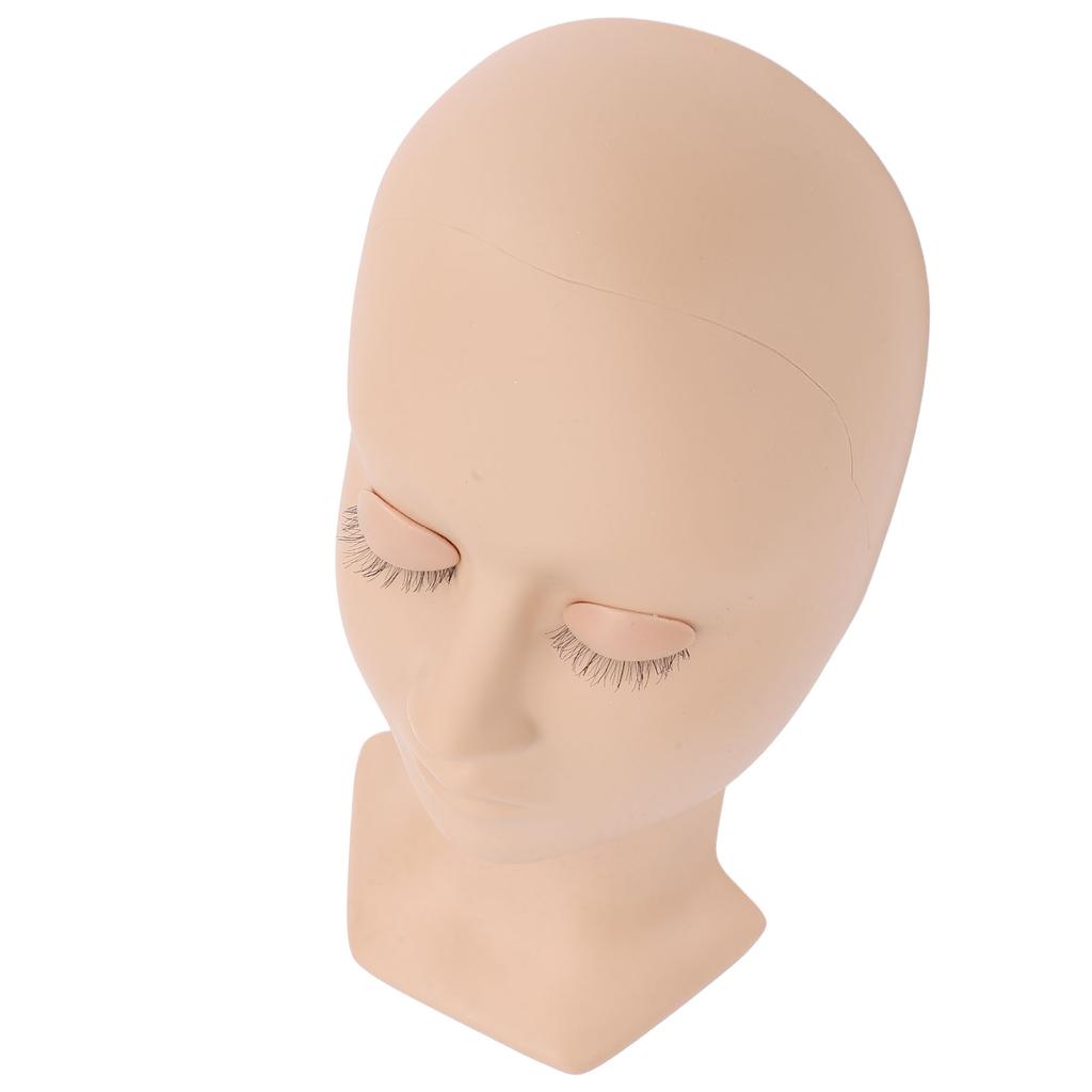 Съемная одинарная складная голова манекена для ресниц, силиконовая учебная модель для макияжа