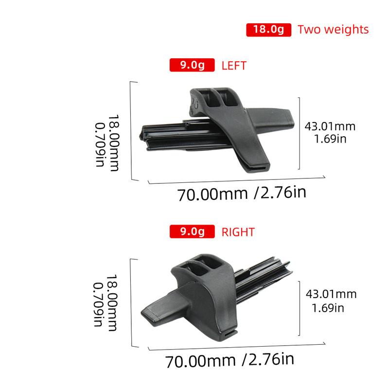 1696930284 Partition Suspension Ear Bracket For Mercedes Benz W169 2008-2012 Luggage Cover Curtain Bracket Trunk
