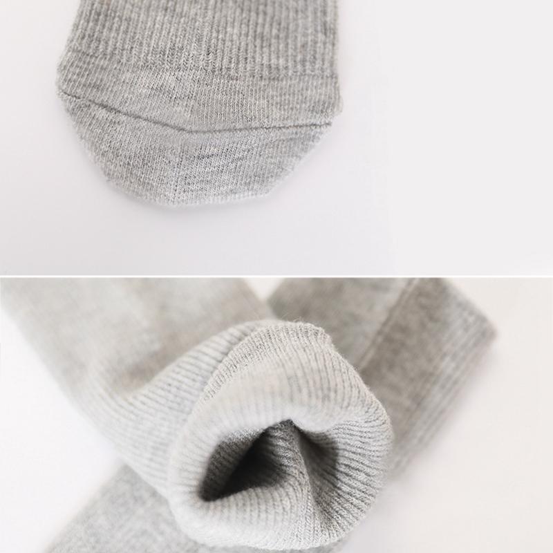 Детские носки Носки средней длины для мальчиков и девочек Однотонные детские носки