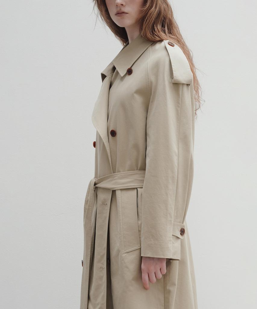 VOEF Roo Trench Coat (Soft Khaki)