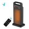 Electric Space Heater With Remote Control Safe Overheat & Tipover Protection Space Heater PTC Ceramic Heating Heater