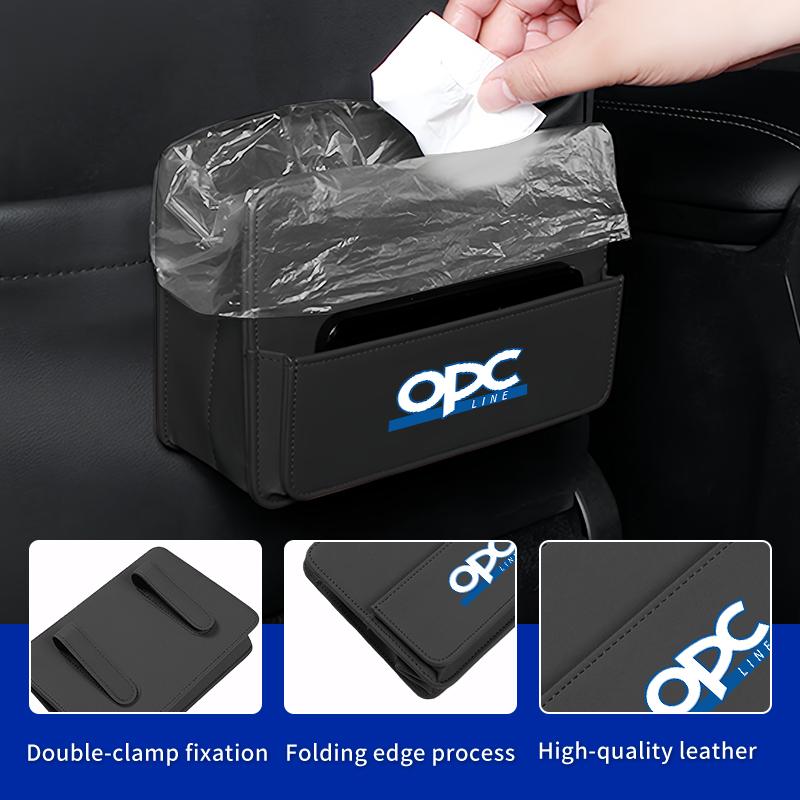 AAAYQ1 Car Seat Back Storage Case Car Door Trash Can Phone Box For Opel Corsa Astra Insignia Vectra Zafira Meriva Mokka Vivaro Antara