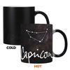 Horoscope Heat Changing Mug 11oz Constellation Tea Cup Ceramic Heat Sensitive Coffee