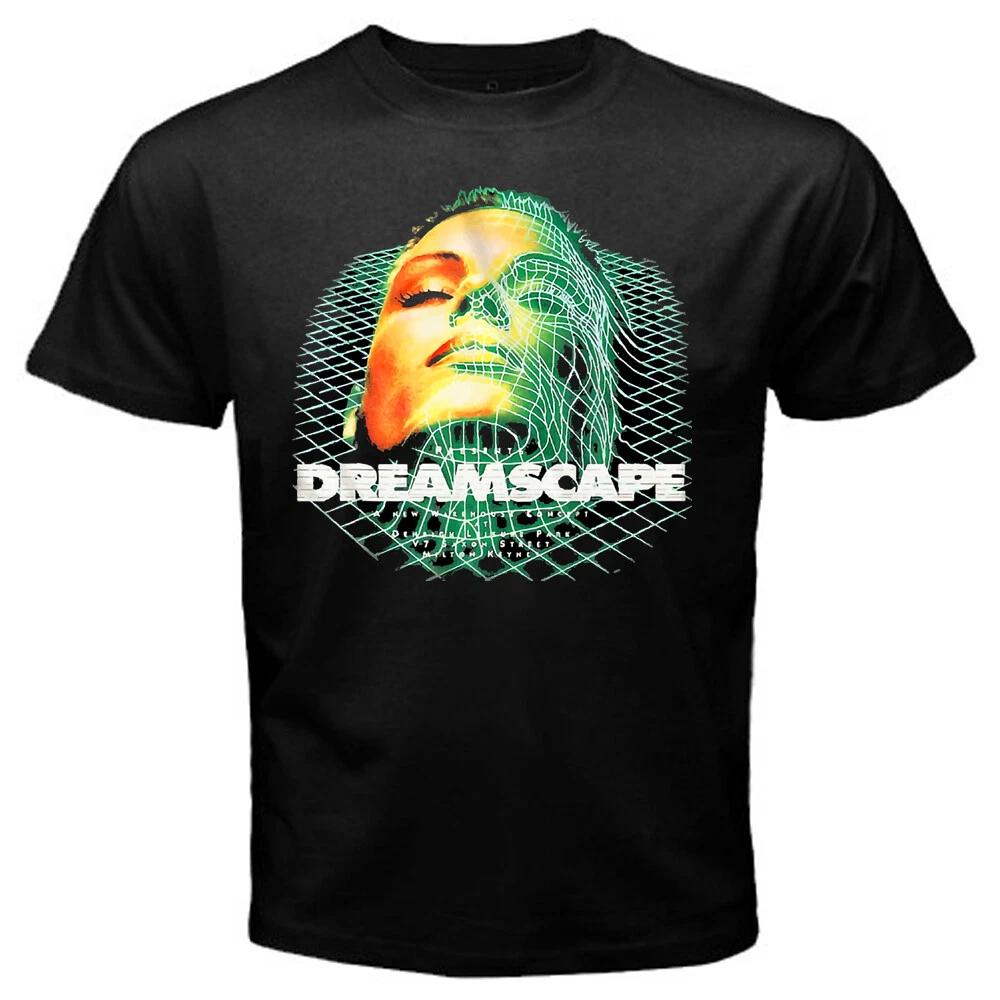 Dreamscape Retro 90 80s Fantazia Rave Men's Black Size S to 3XL