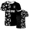 New Team Spirit Jerseys Fashionable Games Esports Player Uniforms Competition Uniforms Men 3D Printed Men and Women T-shirts