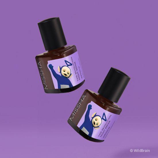 MISSHA Коллаборация с Телепузиками Time Revolution Night Repair Ampoule 5X Планирование брелка