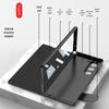 Кожаный чехол-книжка Samsung Z Fold 6 со слотом для стилуса и стеклянной крышкой – Стильный и деловой.