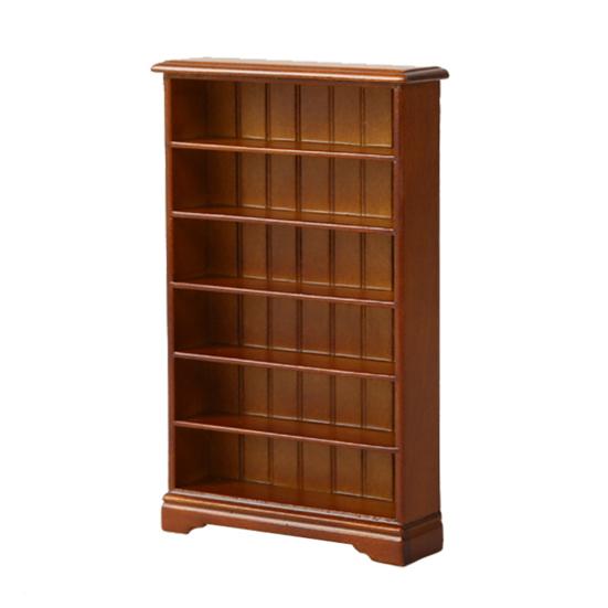 Кукольный мини-книжный шкаф, полка, масштаб 1/12, белая современная мебель для гостиной, кукольный дом, библиотека, офис, декор, миниатюрная деревянная витрина