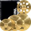 MEINL Cymbals HCS Series Cymbal Set Expanded Cymbal Set HCS 14161820 14"Hihat/16"Trash Crash/18"Crash/20"Ride []