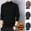 Mens  Cotton Crew Neck Jumper Warm Pullover Cashmere Plain Sweater Jacket