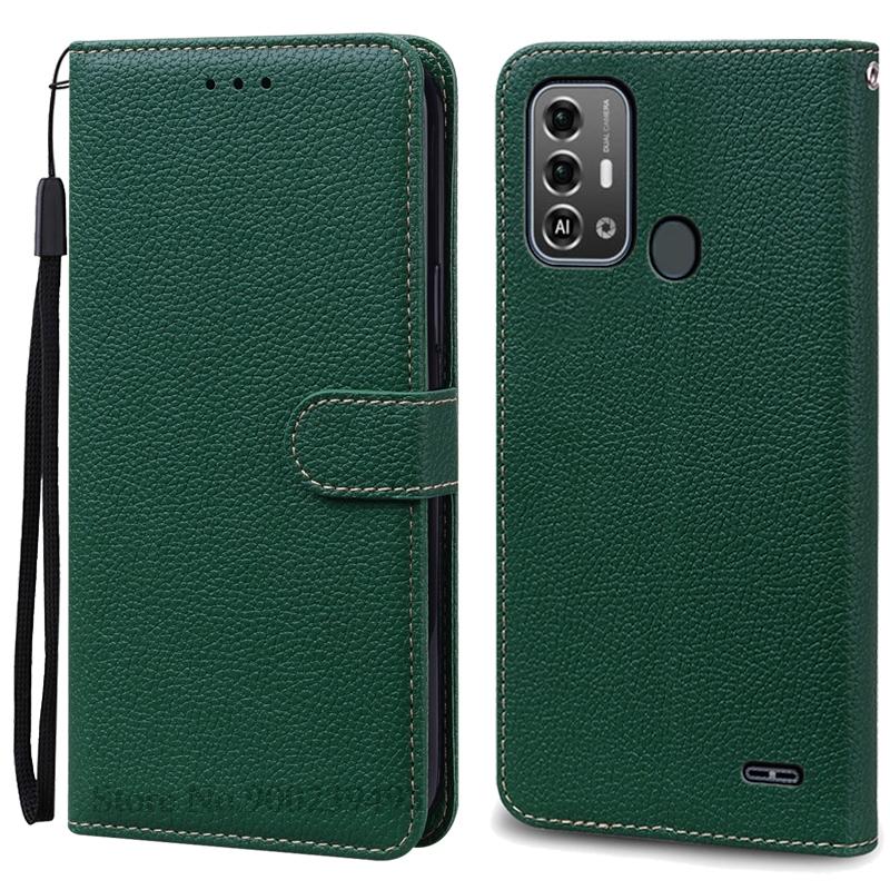 For ZTE Blade A53 Pro Case Soft Silicone Wallet Leather Case For ZTE Blade A53 Pro Case Flip Cover Coque Fundas
