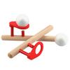 Wooden Balance Blowing Toys Blowing Pipe Whistles Balls Toys Floating Blow Pipe Balls Game Balanced Scientific Experiments TMZ