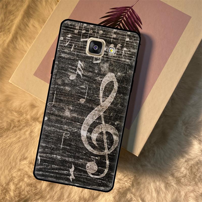 Чехол для музыкальных нот для Samsung Galaxy M15 M35 M55 M11 M14 M34 M54 M31 M13 M53 M51 M12 M32 M52 M16 M36 M56