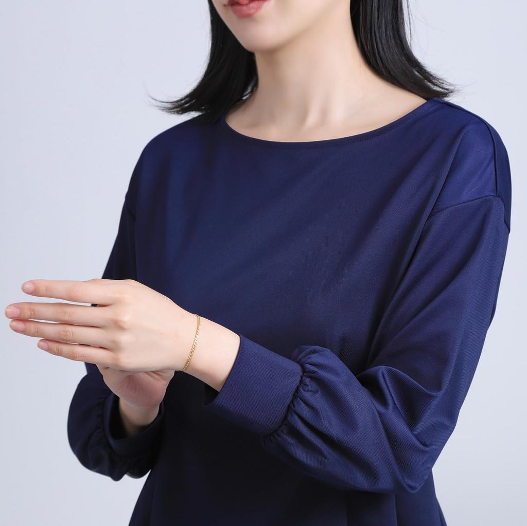 Браслет K18 18K Золото Кихэй Двусторонний Двойной Ширины Выбираемый Размер Кольцо-пуллер Золотая Полая Цепочка Размер 20см [Speranza] 2.3мм