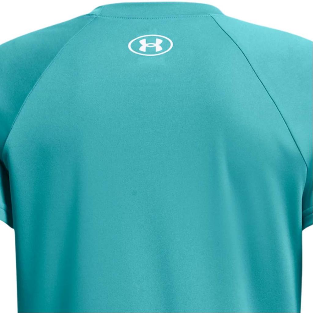Under Armour Ua Tech™ Logo Print Round Neck Short Sleeve T-Shirt Kids tops Blue 1383010-464