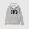 Худи на молнии из флиса с логотипом Gap унисекс