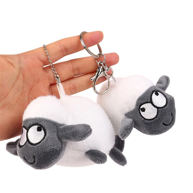 Sheep Cute Keychain Stuffed Plush Pendant Decoration Gifts For Kids Sheep Anime