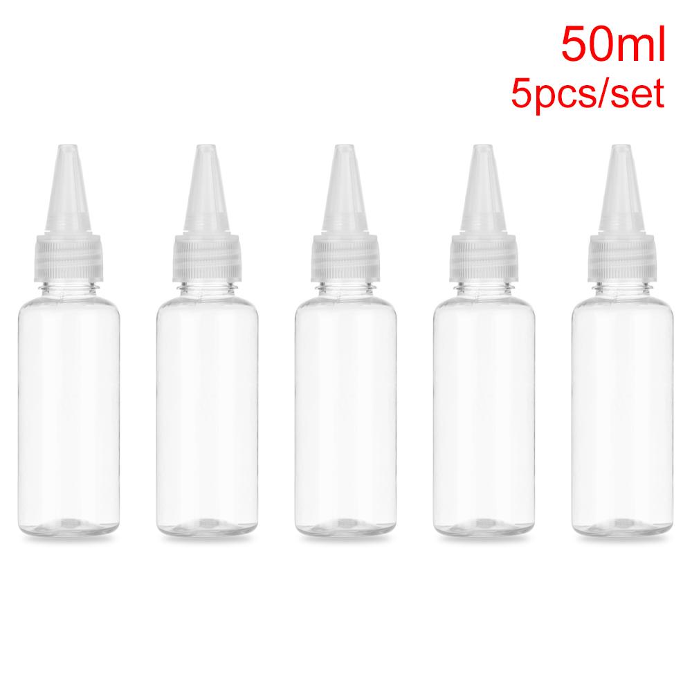 Clear with Childproof Cap Squeeze Bottles Refillable Bottles Liquid Dispenser Empty Dropper Bottles
